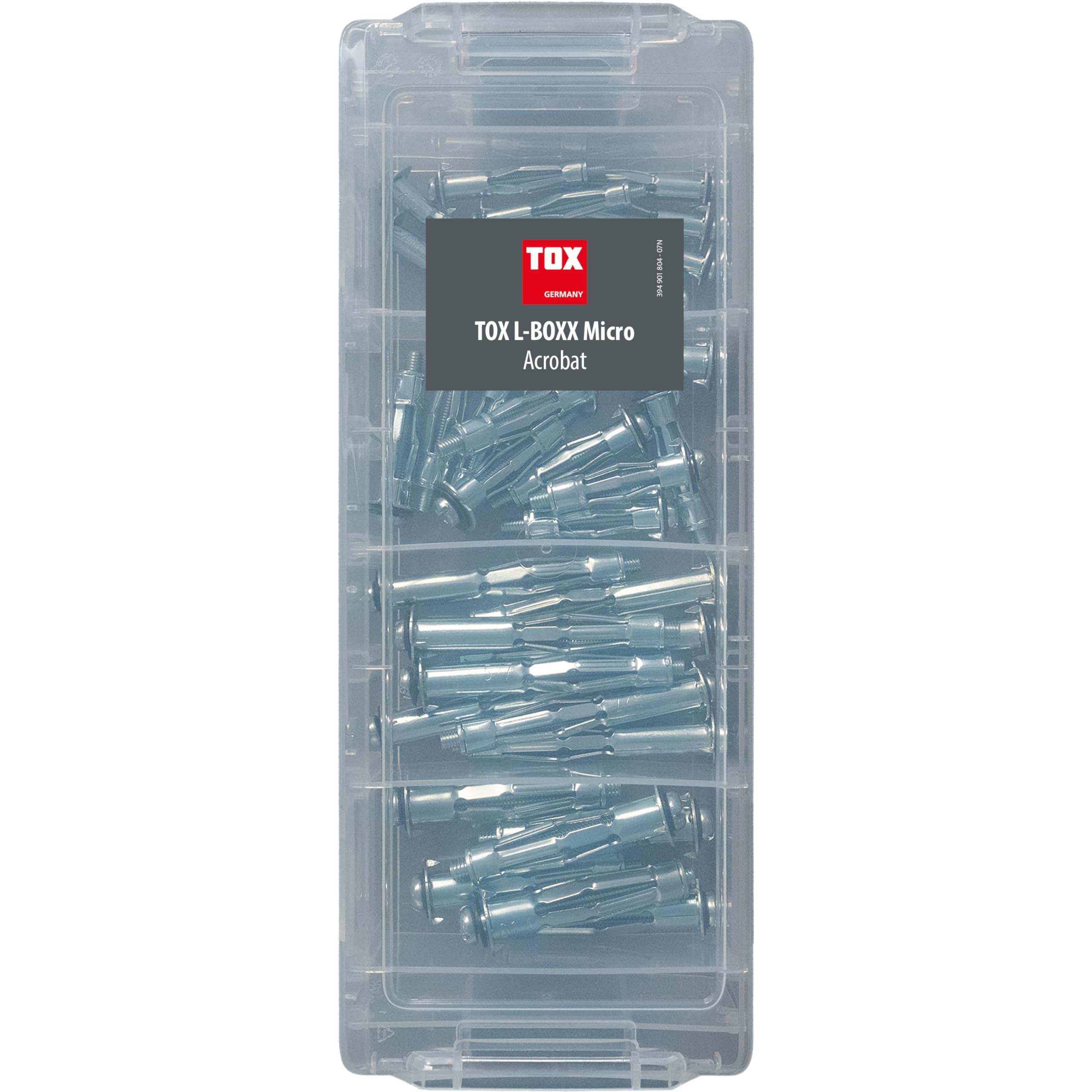 tox-l-boxx-micro-acrobat-hohlraumd-bel-set-34-tlg-m4-m6 image 2