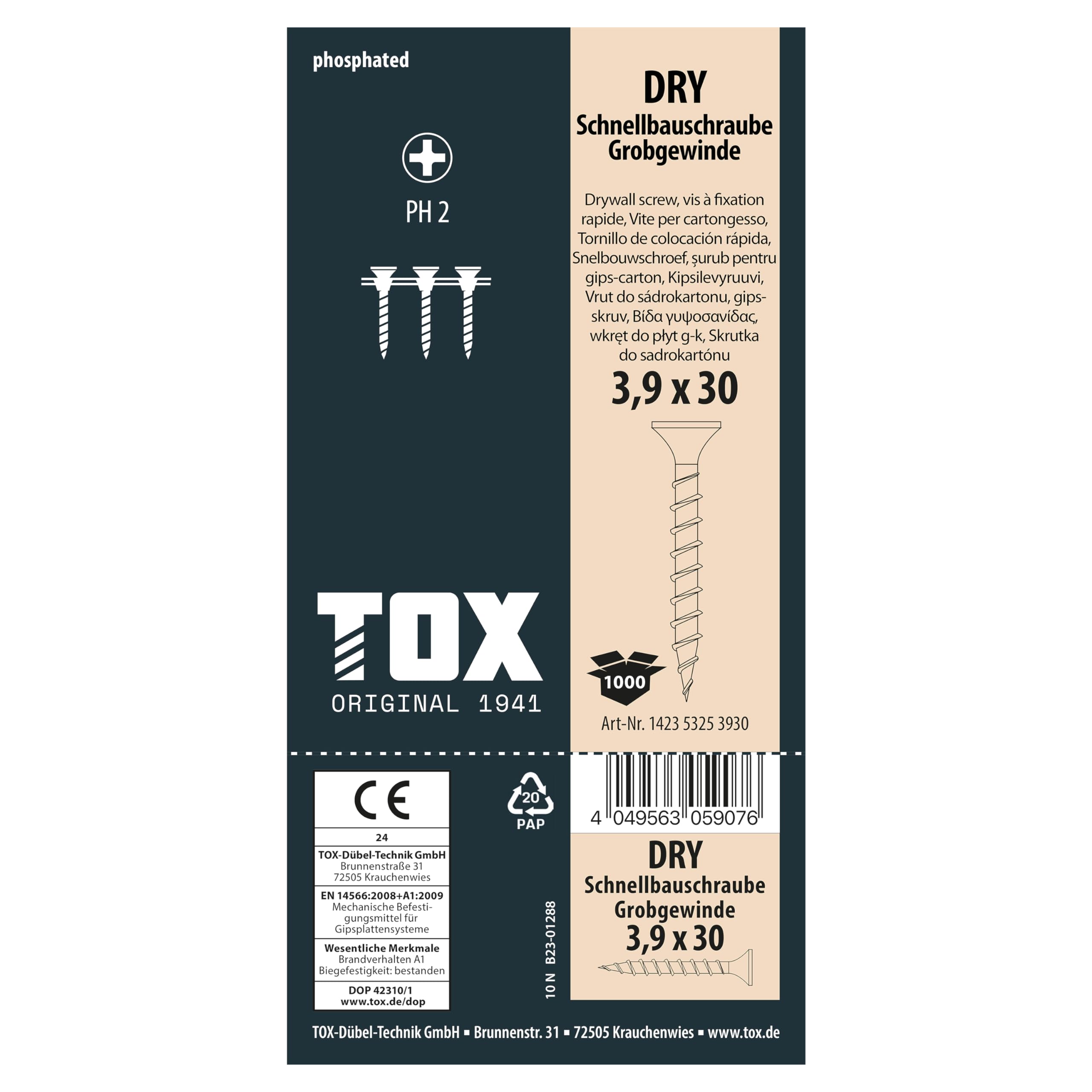 tox-dry-gg-3-9x30-schnellbauschrauben-magaziniert-ph2-1-000-st-ck image 4