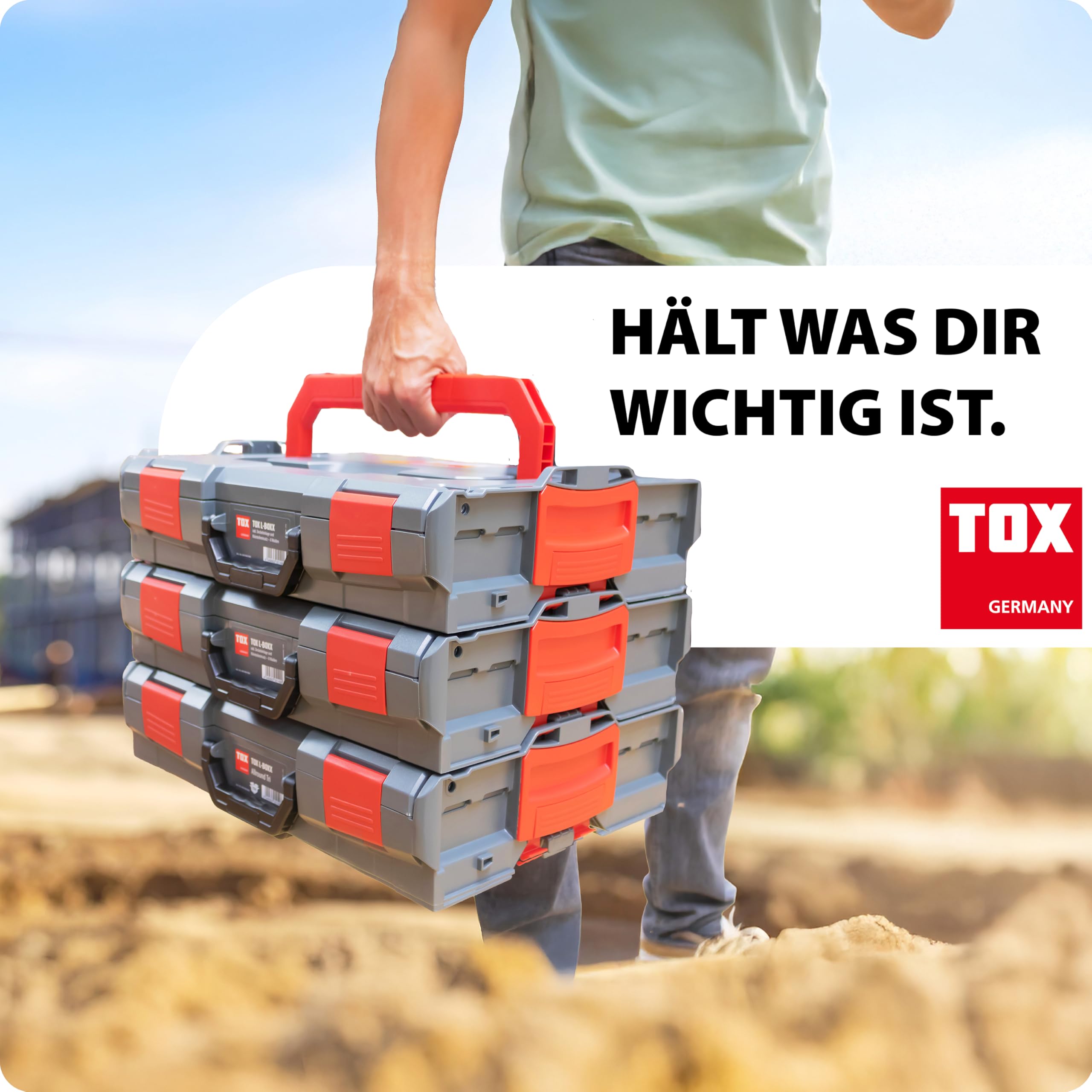 tox-sortimentskoffer-l-boxx-set-2-st-ck-grau-rot-mit-8-mulden-einsatz image 4