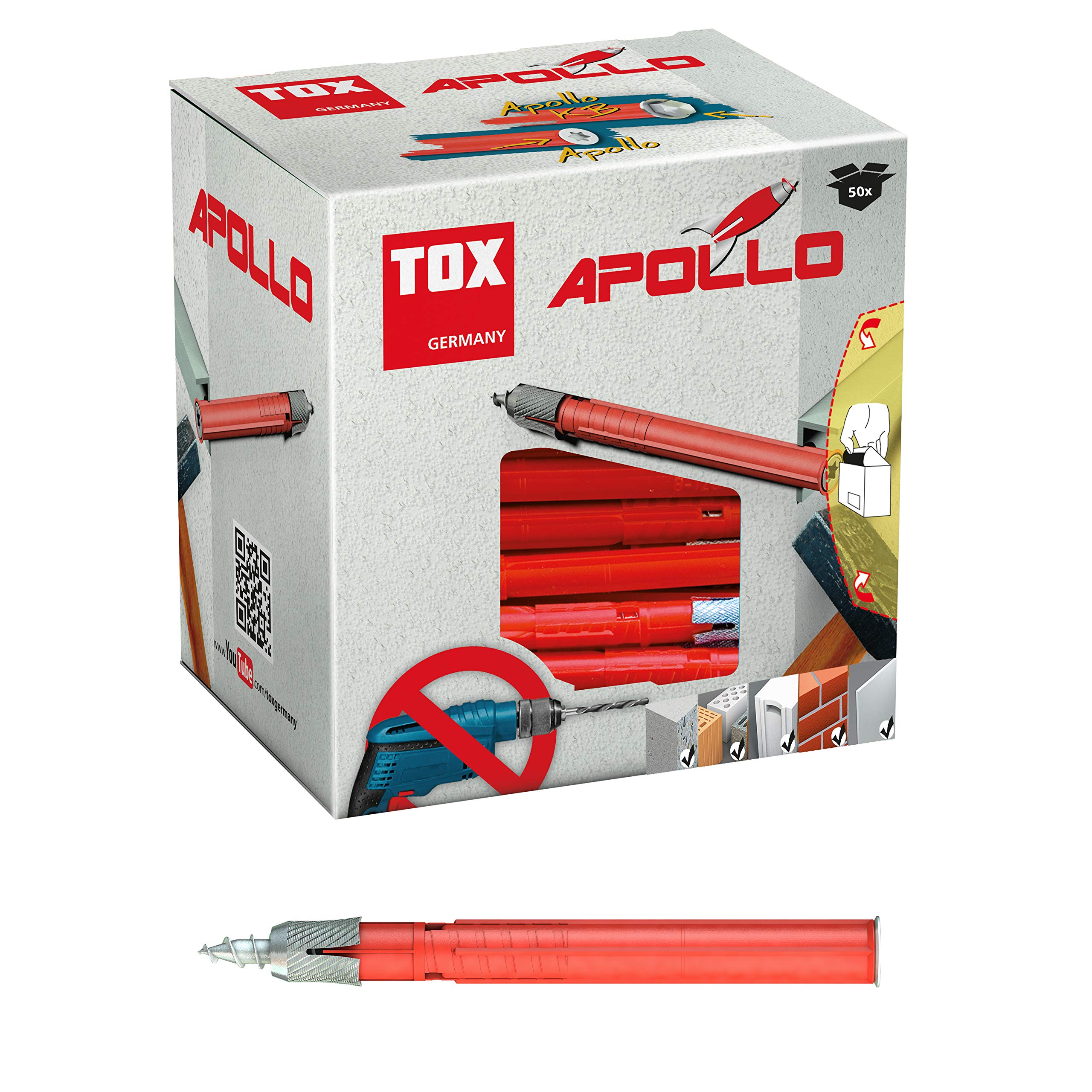 tox-apollo-8-100-allzweck-rahmend-bel-mit-senkkopfschraube-50-st-ck image 5