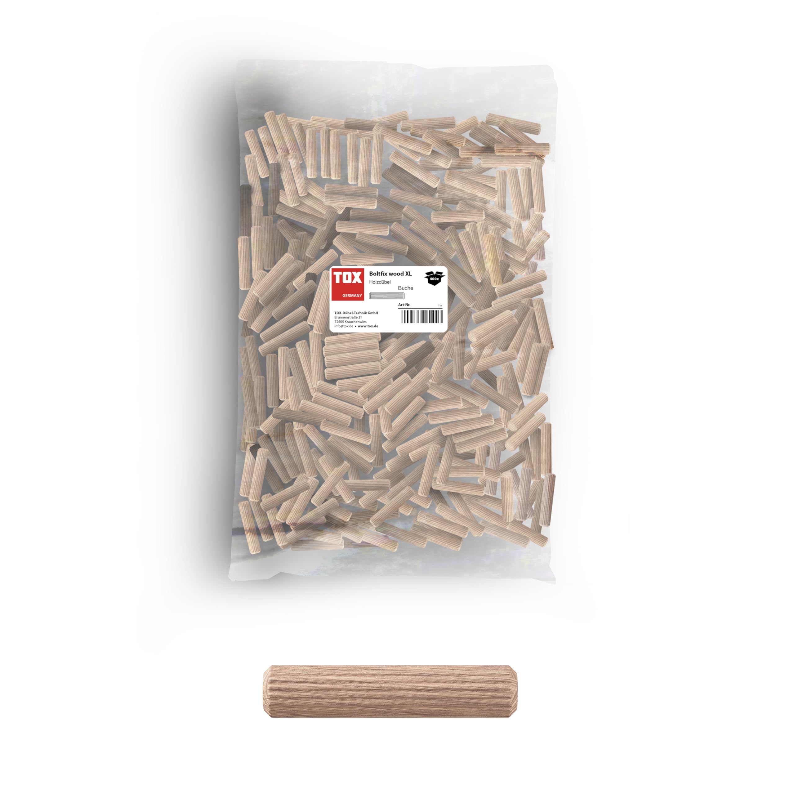 tox-boltfix-wood-xl-holzduiebel-8-x-40-mm-buche-500-stueck image 1