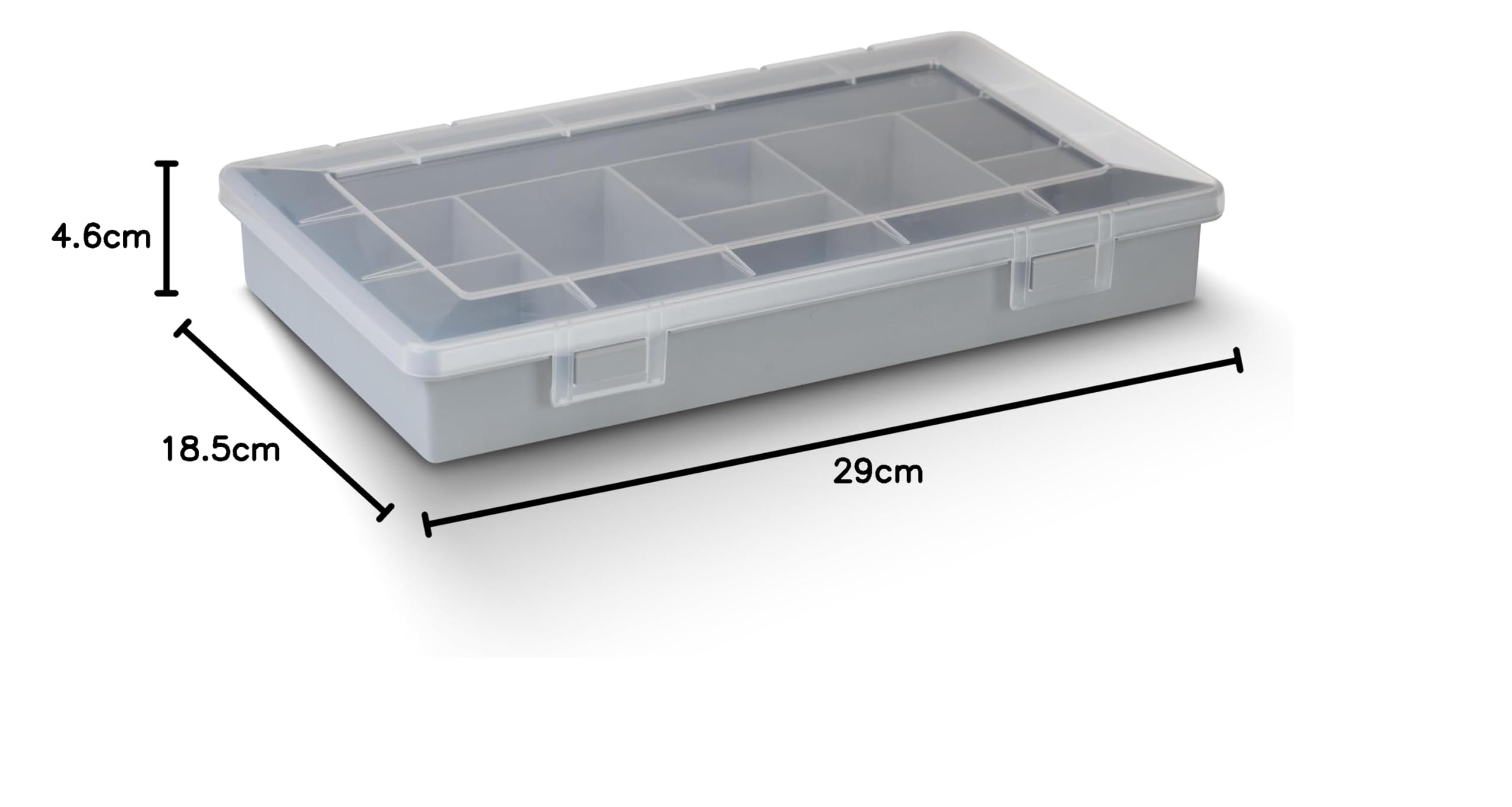tox-sortimentskasten-9-f-cher-grau-transparent-290x185x46-mm image 7