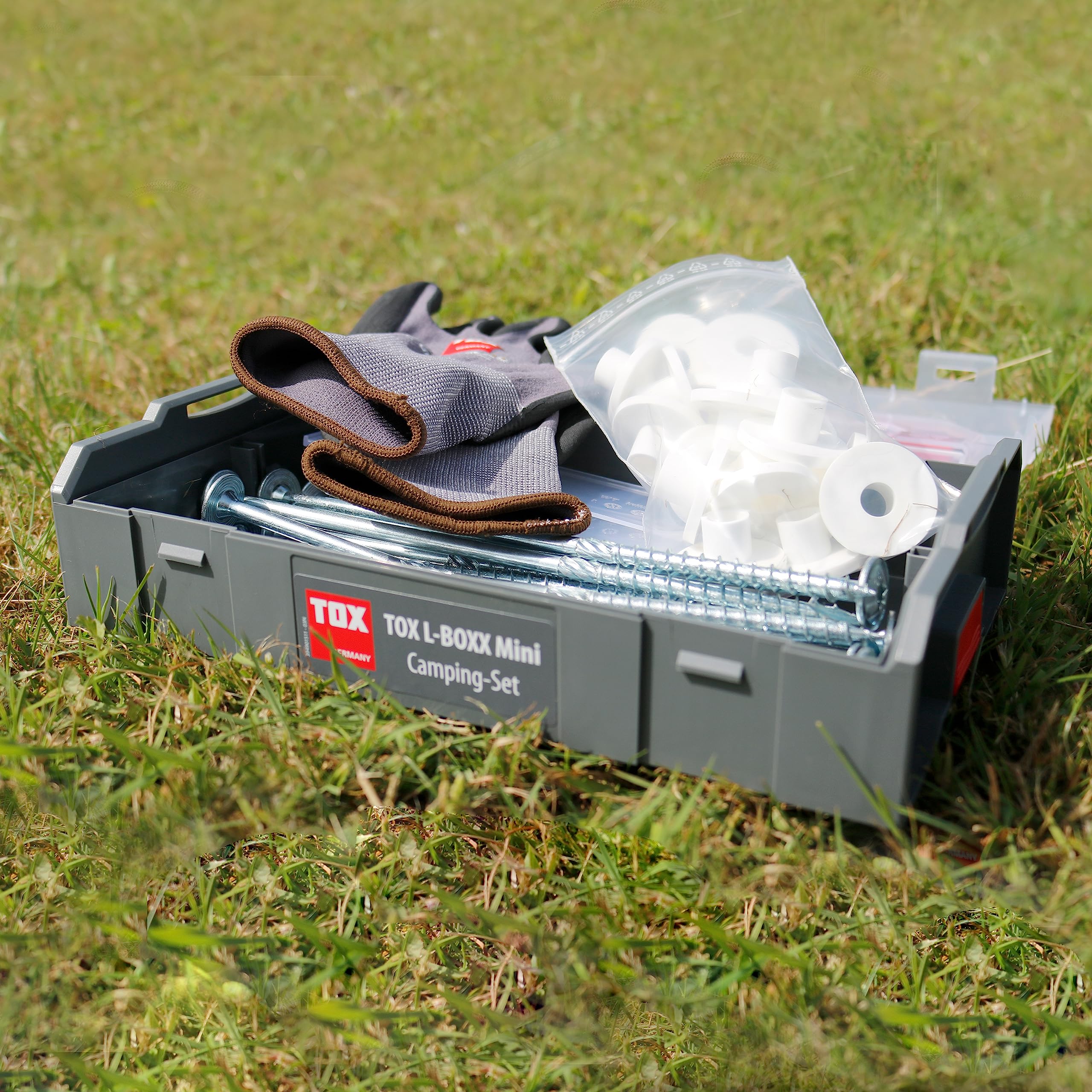 tox-l-boxx-mini-camping-set-zeltschrauben-39-tlg image 5