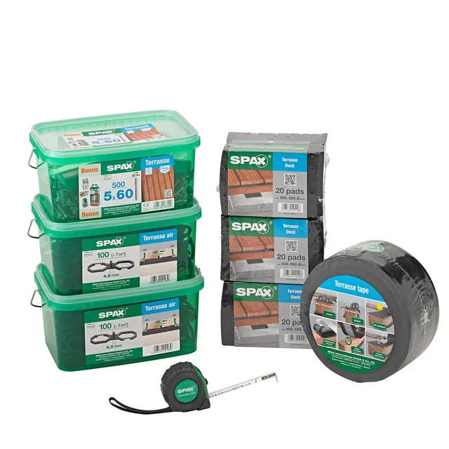 spax-terrassenbau-set-10-m-komplettset-mit-a2-schrauben image 1