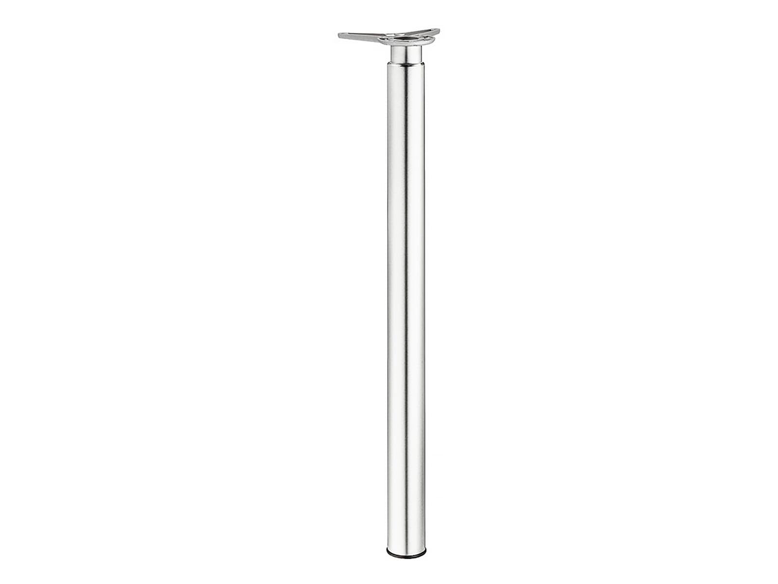 h-fele-635-28-942-tischbein-zylindrisch-705-mm-wei-aluminium-h-henverstellbar image 1
