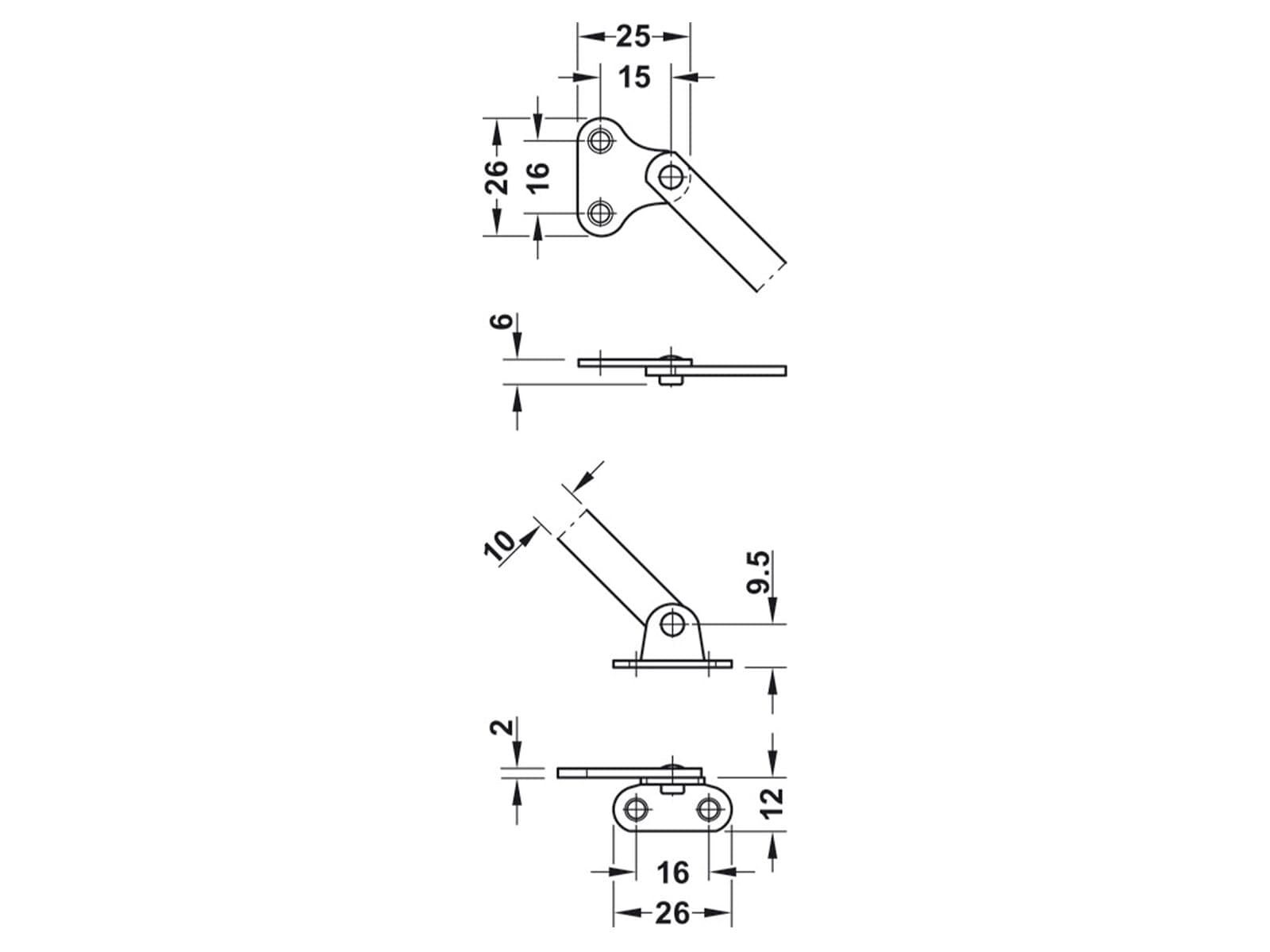 h-fele-365-10-782-klappenhalter-250-mm-stahl-vernickelt-zum-schrauben image 4