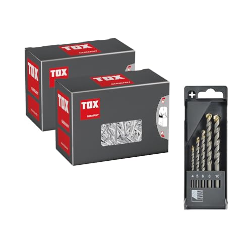 tox-trika-allzweckd-bel-set-mit-schrauben-ph-5-tlg-steinbohrersatz-011909048 image 6