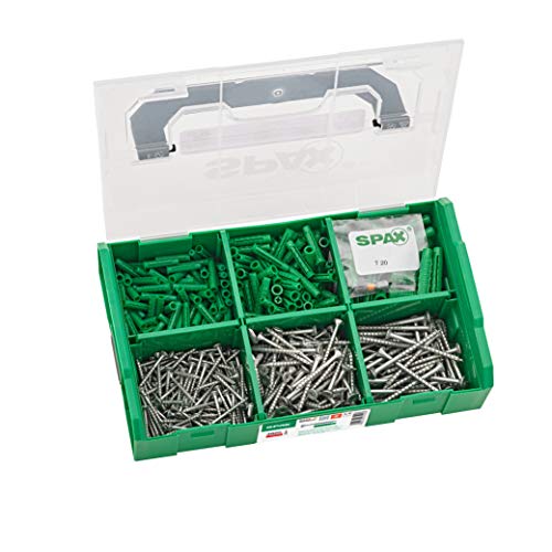 spax-l-boxx-mini-schrauben-duebel-set-wirox-t20-481-teile image 8