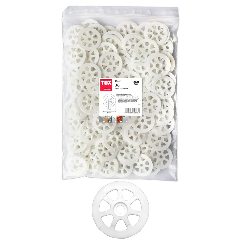 tox-disc-36-mm-d-mmstoffscheibe-100-st-ck-f-r-schrauben-und-n-gel-4-5-mm image 1