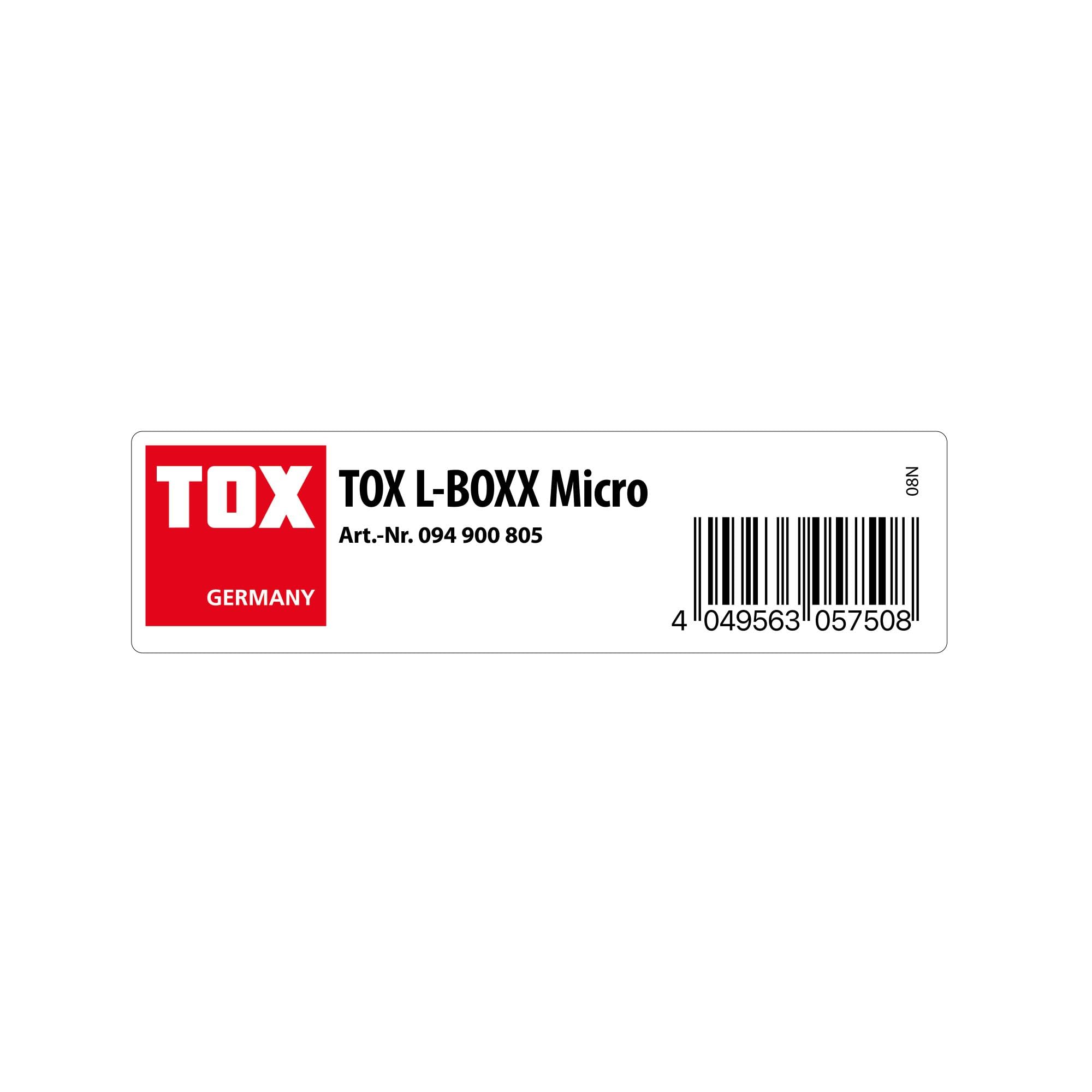 tox-l-boxx-micro-sortierbox-transparent-l-boxx-fix-clip-2-stk image 4