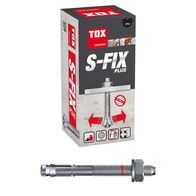 tox-s-fix-plus-bolzenanker-m10x140-60-73-verzinkt-25-st-ck image 1