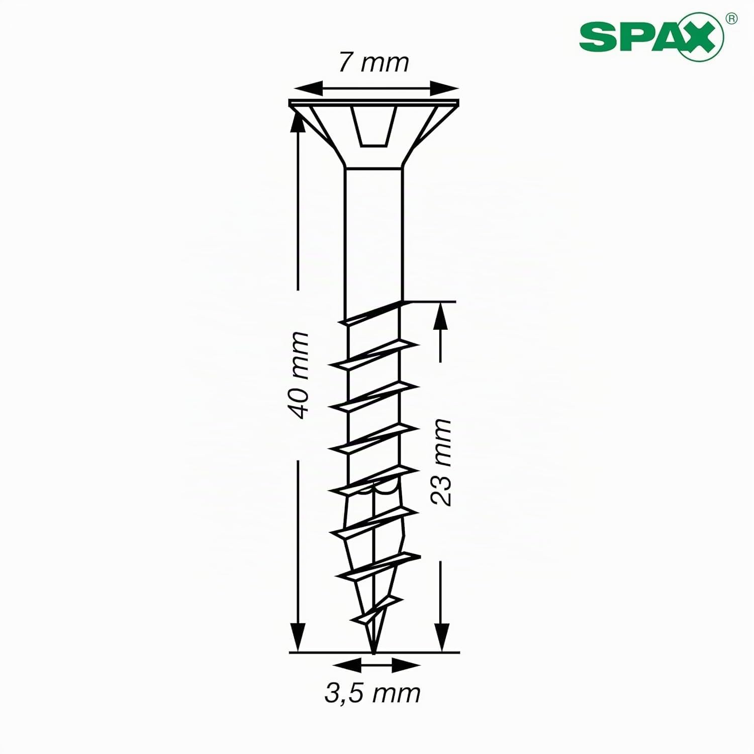 spax-edelstahlschraube-a2-3-5-x-40-mm-senkkopf-t15-teilgewinde-180-st-ck image 2