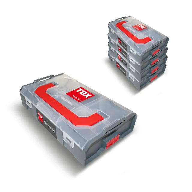 tox-l-boxx-mini-sortimentskoffer-leer-6-f-cher-10-st-ck-im-set image 1