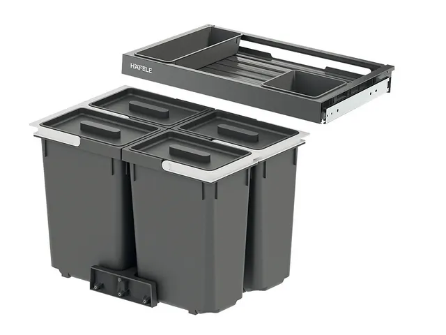 h-fele-501-92-400-abfalltrennsystem-60-premium-4-beh-lter-28-liter image 1
