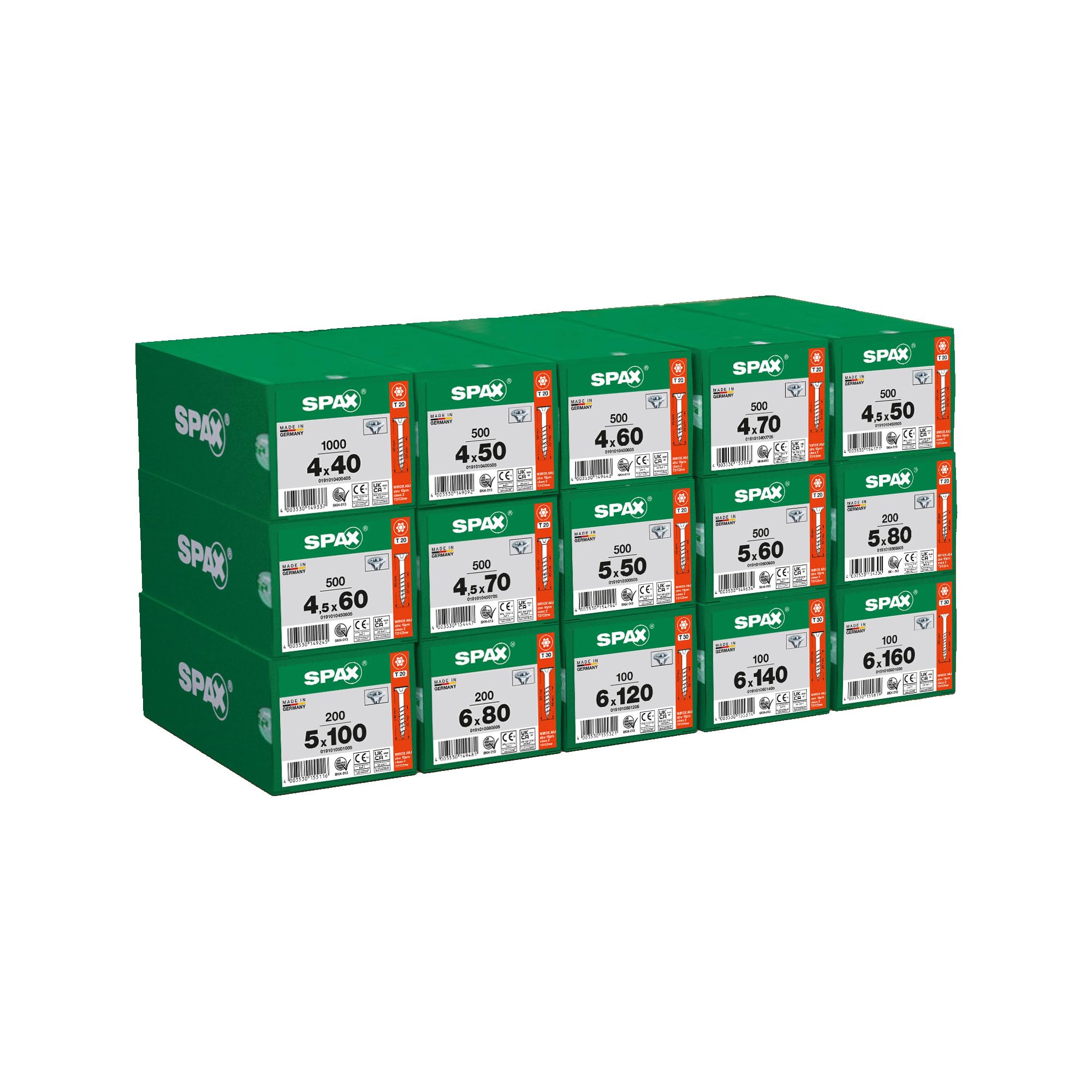 spax-heimwerker-schrauben-set-4200-teilgewinde-schrauben-inkl-multitool image 8