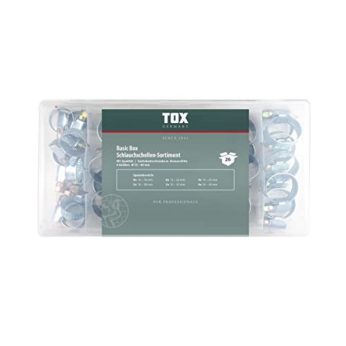tox-schlauchschellen-sortiment-verzinkter-stahl-10-40-mm-26-teilig-in-box image 7