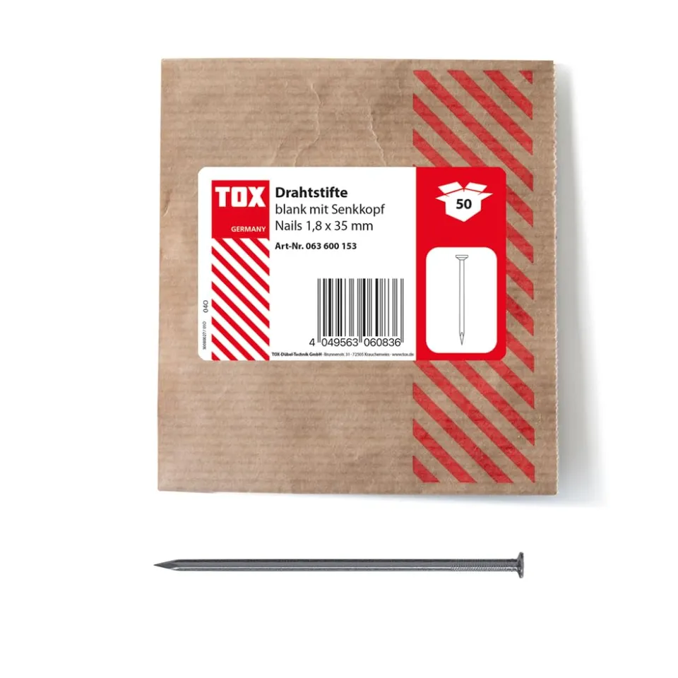 tox-nails-drahtstifte-1-8-x-35-mm-senkkopf-50-stk image 1