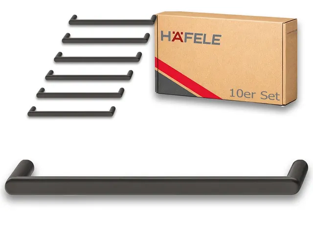 h-fele-d-co-h1950-b-gelgriff-100-20-016s3-108-mm-tiefschwarz-ral-9005-10-st-ck image 1