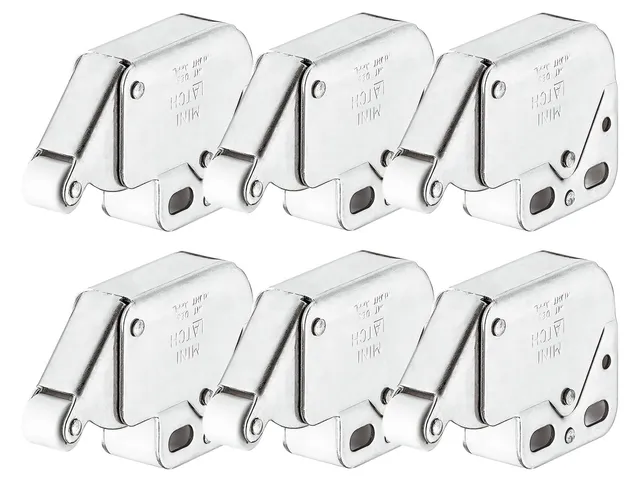 h-fele-mini-latch-federschnapp-verschluss-245-54-701-6er-pack-zum-schrauben image 1