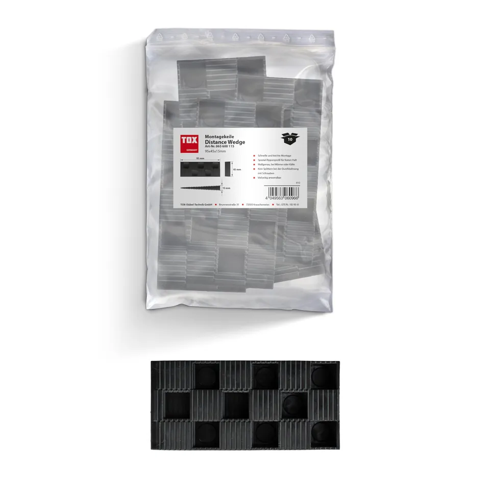 tox-montagekeile-distance-wedge-90-x-45-x-15-mm-10-st-ck image 1