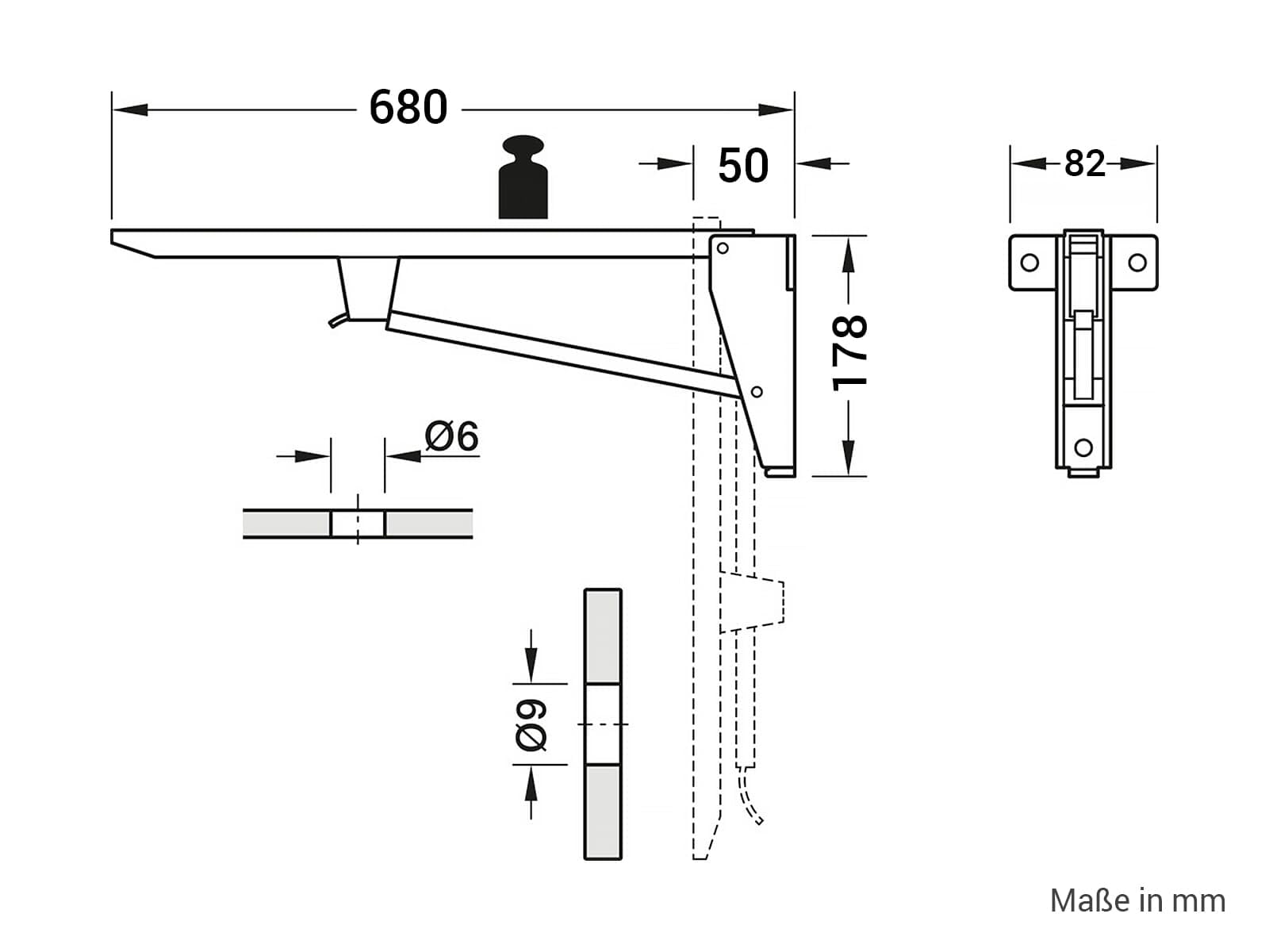 h-fele-klappkonsole-hebgo-680-mm-287-42-449-klappbar image 3
