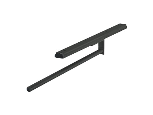 h-fele-handtuchhalter-510-50-315-mit-1-stange-ausziehbar-schwarz image 5