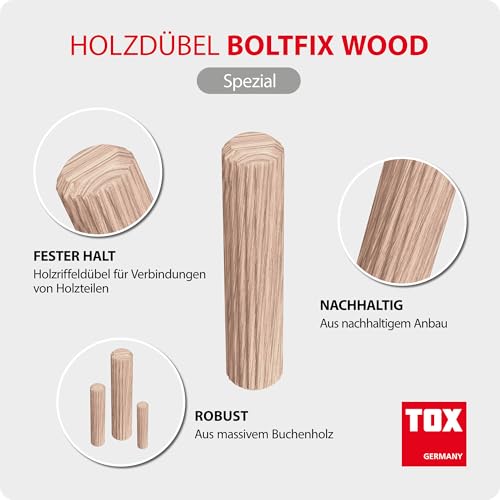 tox-boltfix-wood-xl-holzd-bel-10-40-buche-400-st-ck-12-bleistifte-set image 7