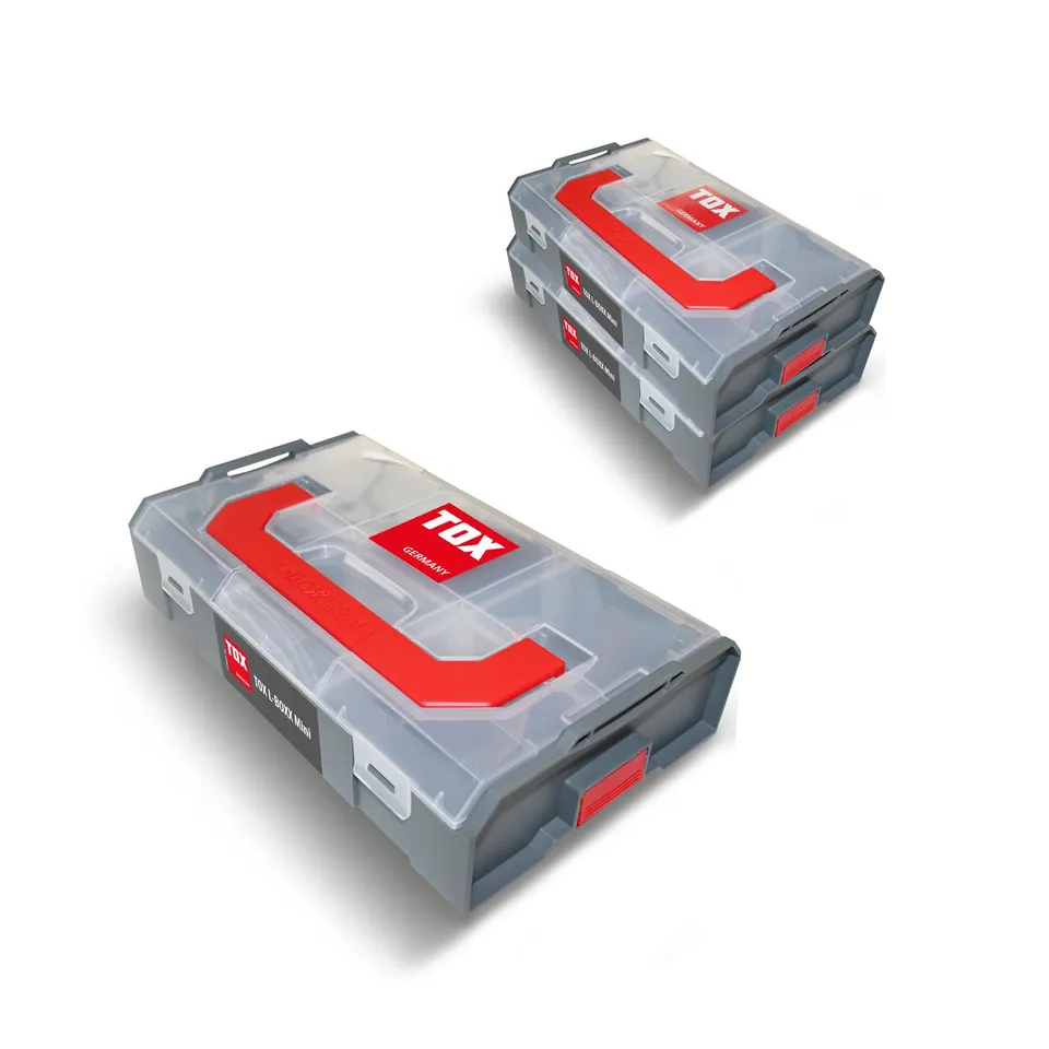 tox-l-boxx-mini-sortimentskoffer-set-5-st-ck-leer-mit-sichtdeckel image 1