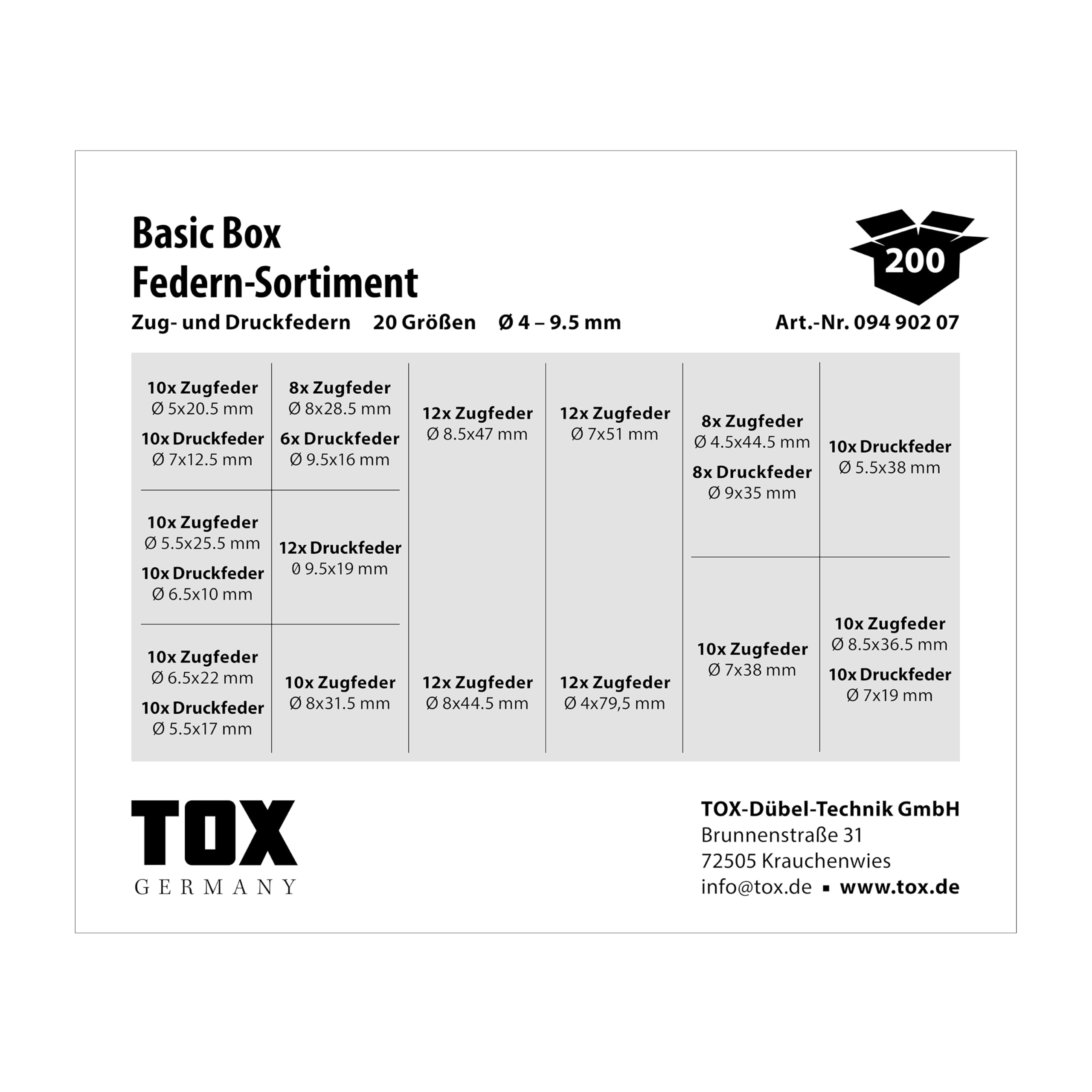 tox-feder-sortiment-094909157-200-tlg-zug-und-druckfedern-think-big-zollstock-3- image 3