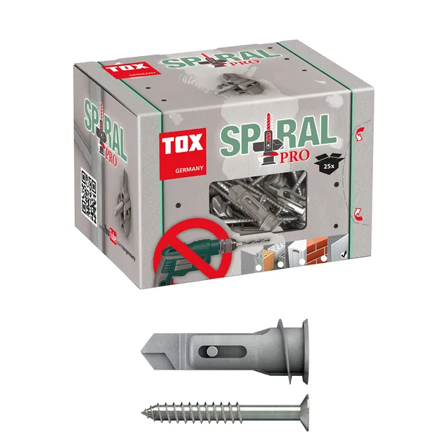 tox-spiral-pro-39-5-gipskartond-bel-39-mm-pz2-schraube-25-st-ck image 1