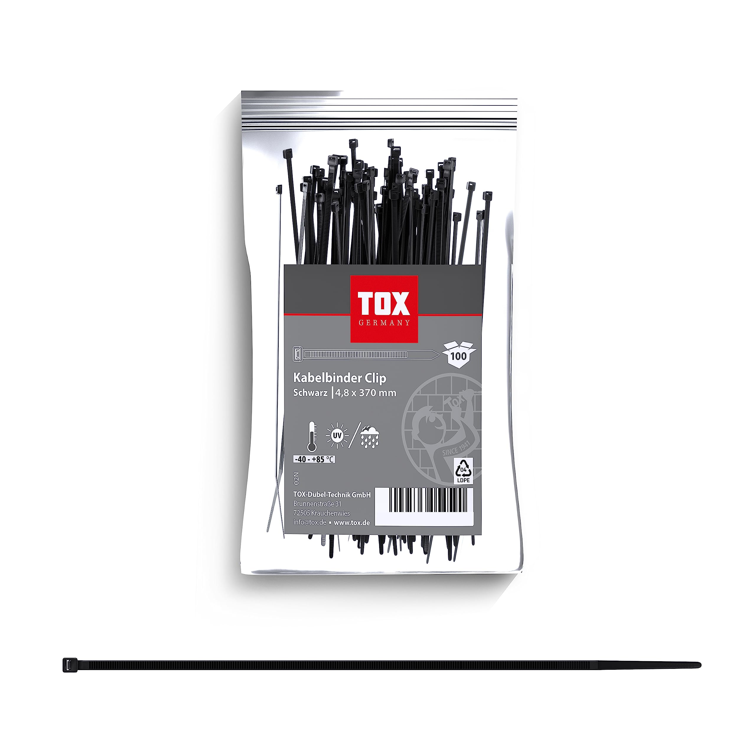 tox-kabelbinder-clip-schwarz-2-5-x-140-mm-100-st-ck image 8