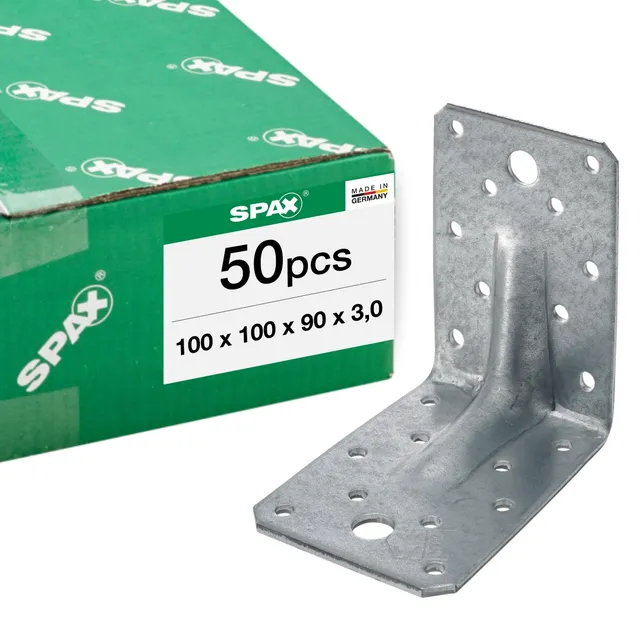 spax-winkelverbinder-mit-rippe-100x100x90-mm-3-0-mm-blechst-rke-50-st-ck image 1