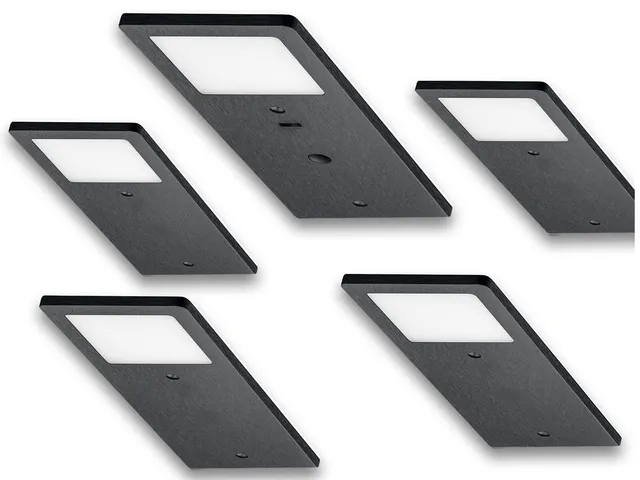 h-fele-loox5-led-3100-unterbauleuchte-833-77-451-schwarz-5er-set image 1