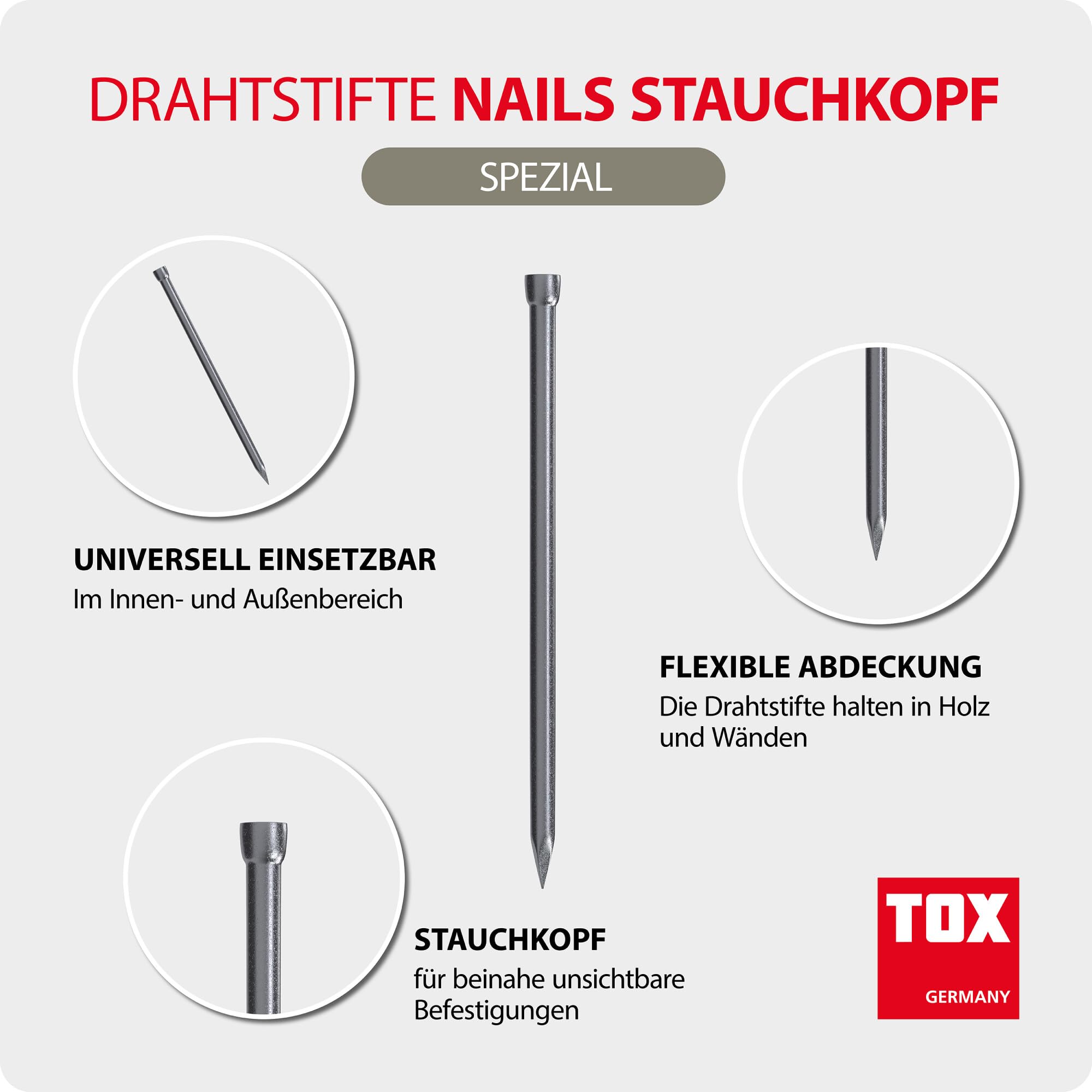 tox-drahtstifte-nails-set-4-gr-en-1-2x20-1-8x35-mm-stauchkopf-blanker-stahl image 2