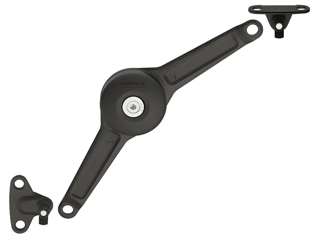h-fele-free-duo-standard-klappenbeschlag-373-66-212-bis-110-schwarz-komplett-set image 1
