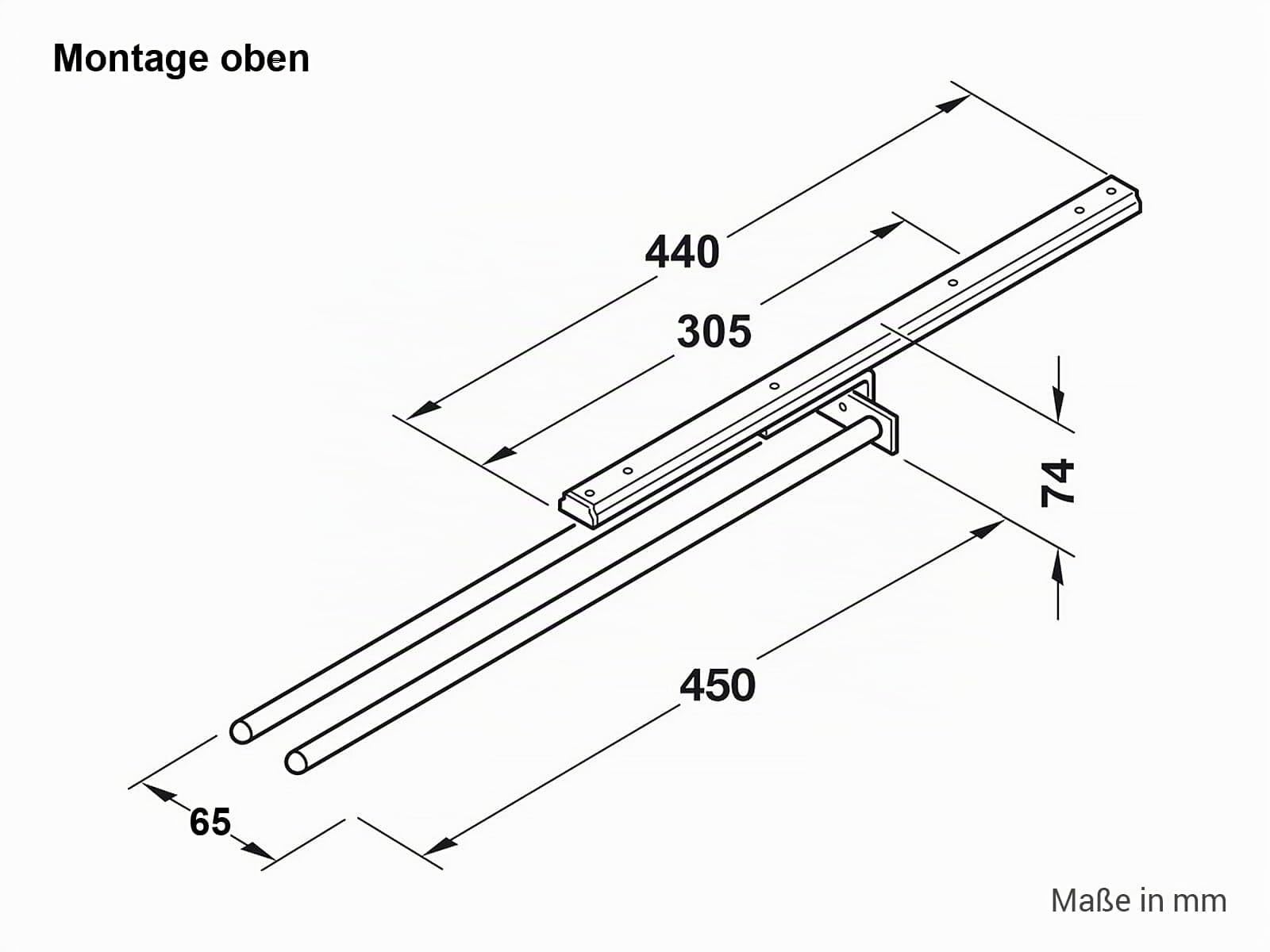 h-fele-handtuchhalter-mit-2-stangen-510-50-925-ausziehbar-schwenkbar image 3