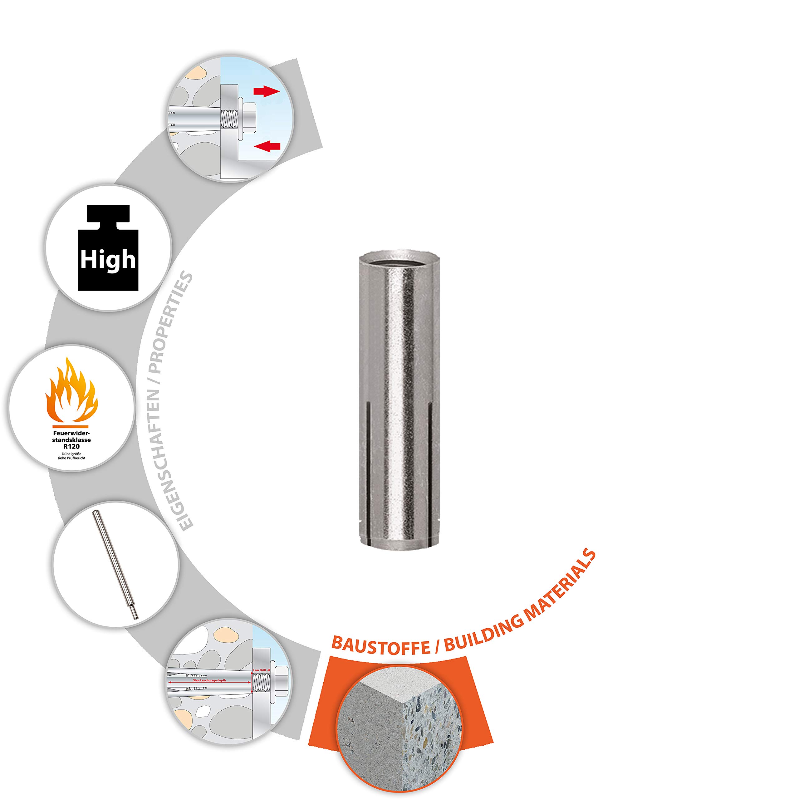 tox-einschlaganker-impact-m8-x-30-mm-galvanisch-verzinkt-100-st-ck image 3
