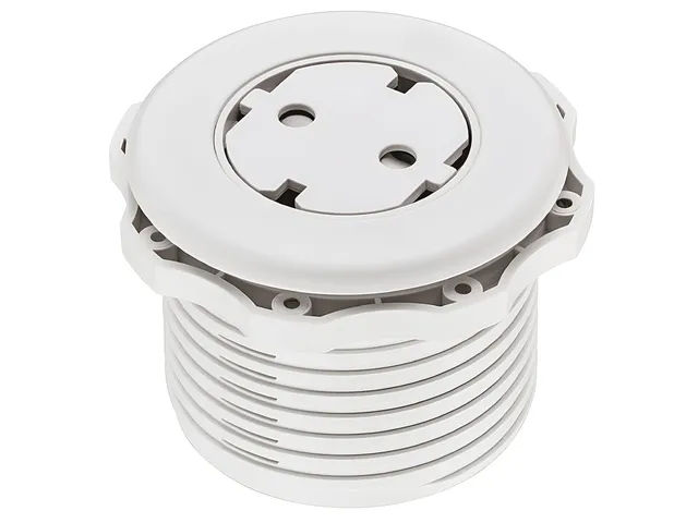 h-fele-820-52-716-steckdosen-element-solo-schuko-wei-zum-einlassen image 1