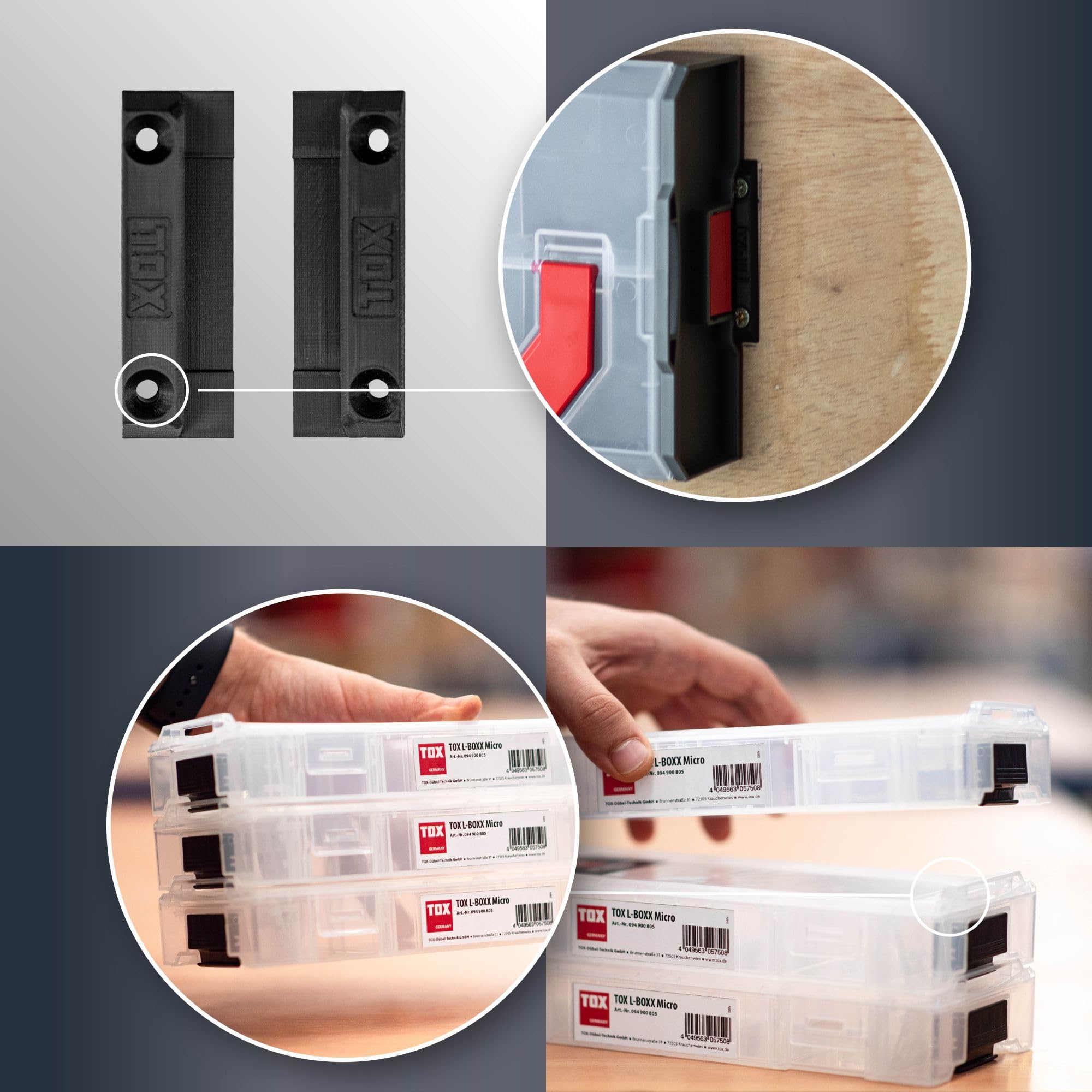 tox-l-boxx-micro-sortierbox-transparent-l-boxx-fix-clip-2-stk image 5
