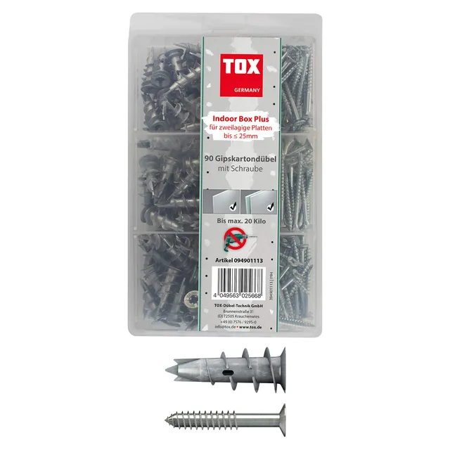 tox-sortiment-indoor-box-plus-spiral-plus-37-4-gipskartond-bel-180-teilig image 1