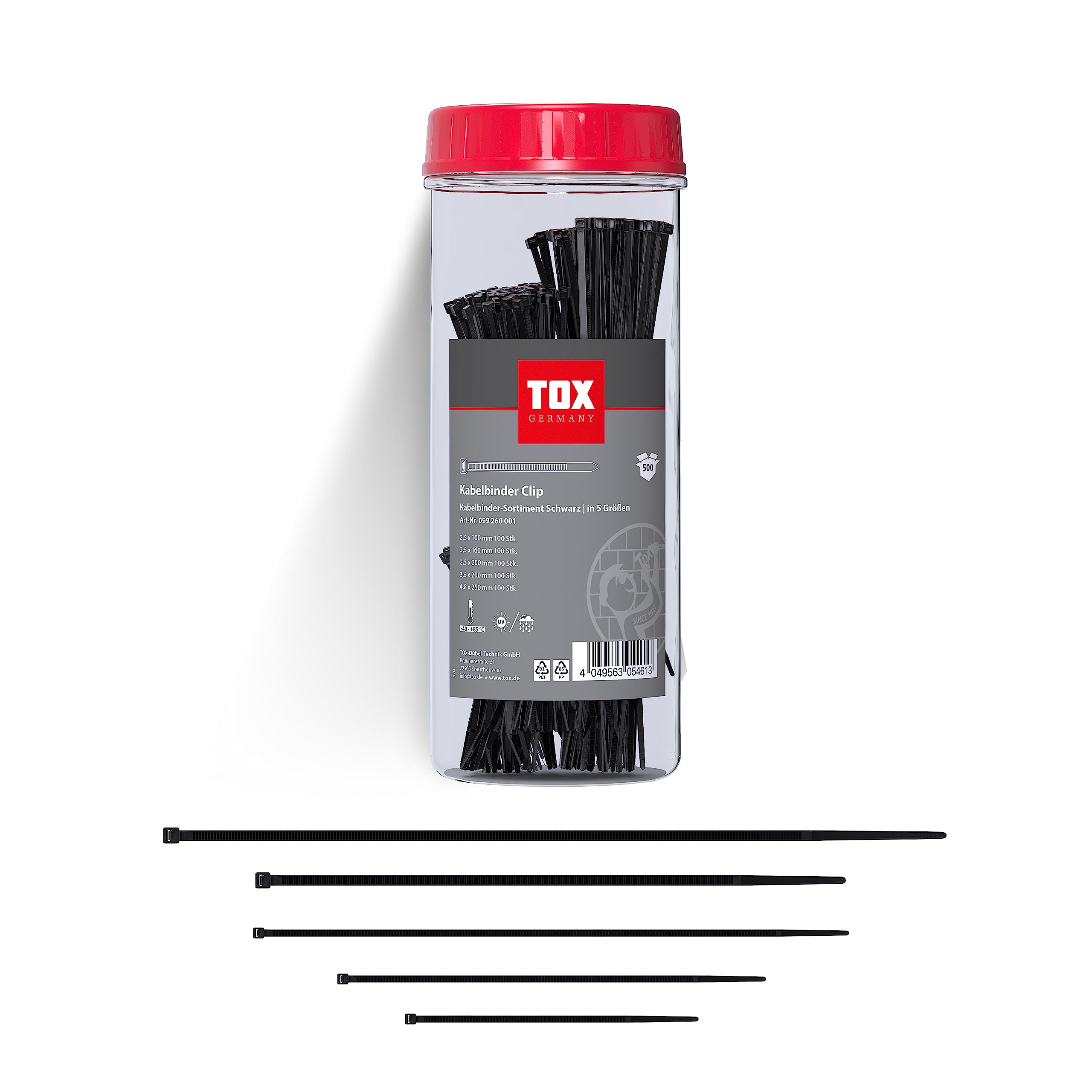 tox-kabelbinder-clip-schwarz-2-5-x-140-mm-100-st-ck image 6