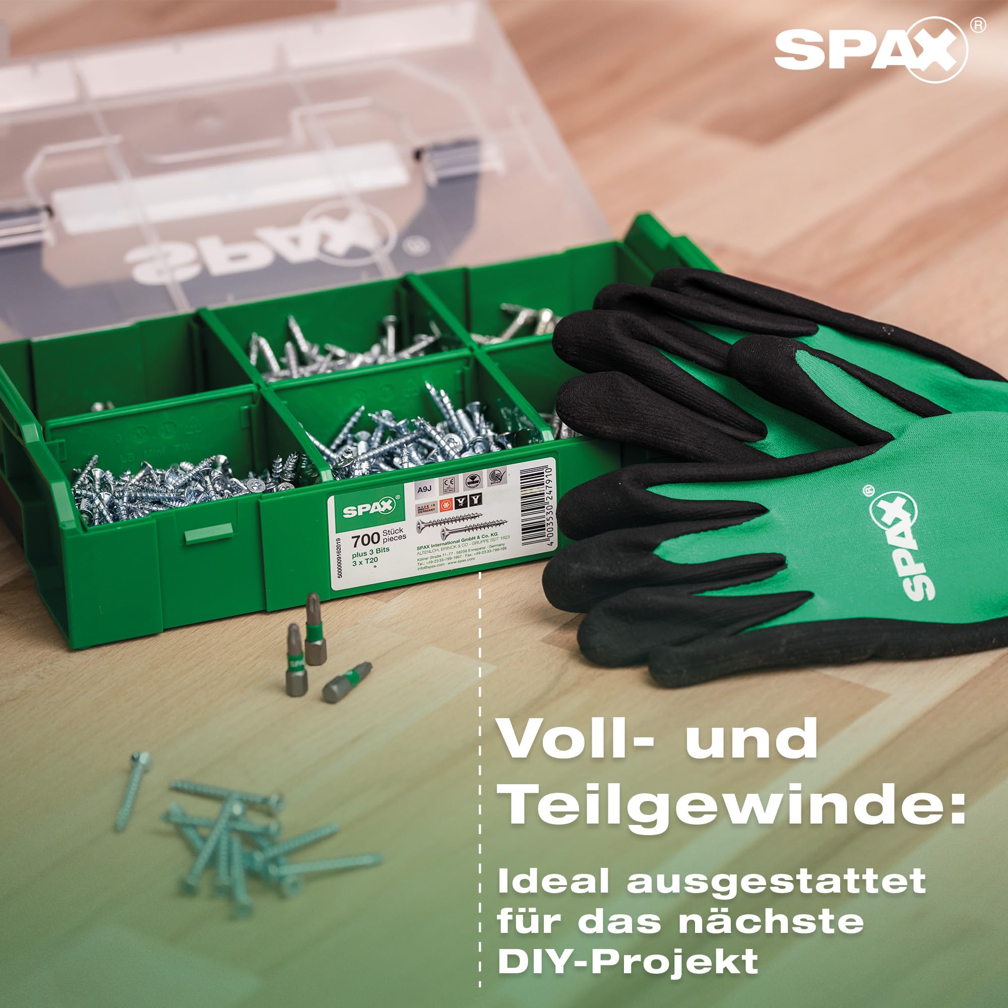 spax-montagekoffer-l-boxx-mini-wirox-700-teilig-mit-handschuhen image 5