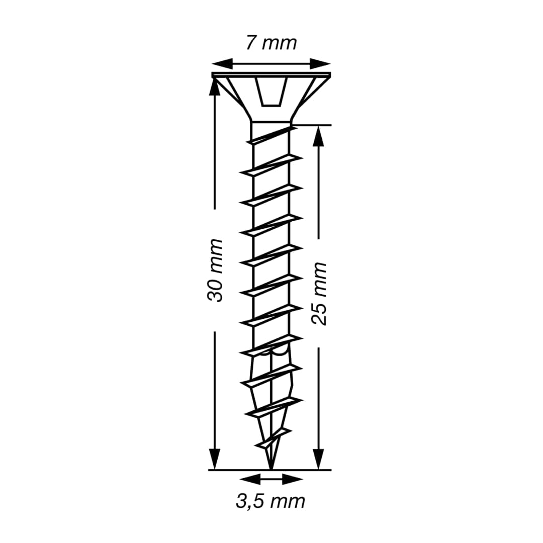 spax-universalschraube-3-5-x-30-mm-senkkopf-z2-vollgewinde-wirox-360-st-ck image 2