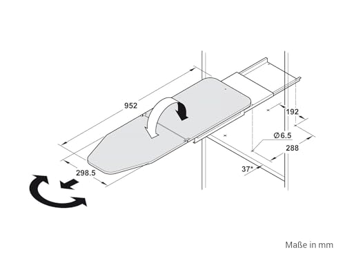 h-fele-ironfix-568-60-793-b-gel-f-r-fachboden-klappbar-180-drehbar-wei-ral-9016 image 8