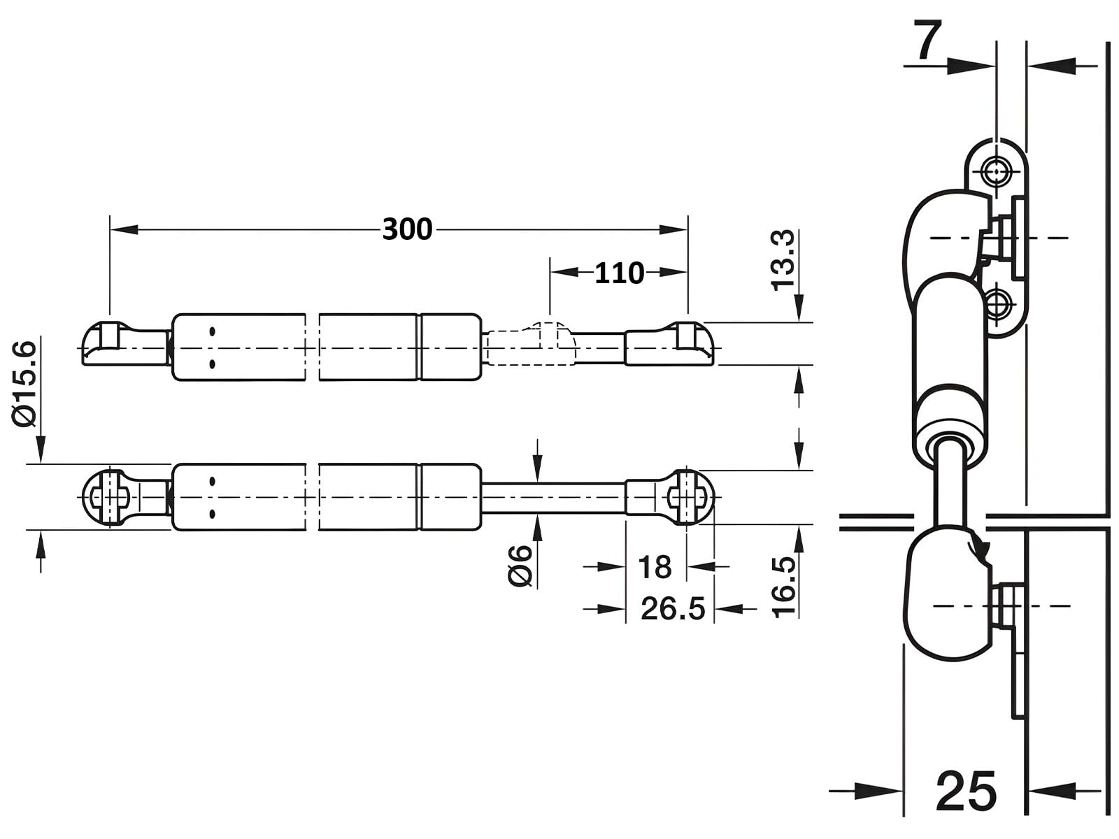 h-fele-373-78-904-gasdruckfedern-100-n-80-90-stahl-verzinkt-1-paar image 5