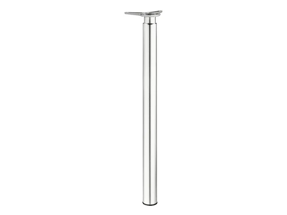 h-fele-635-28-942-tischbein-zylindrisch-705-mm-wei-aluminium-h-henverstellbar image 1