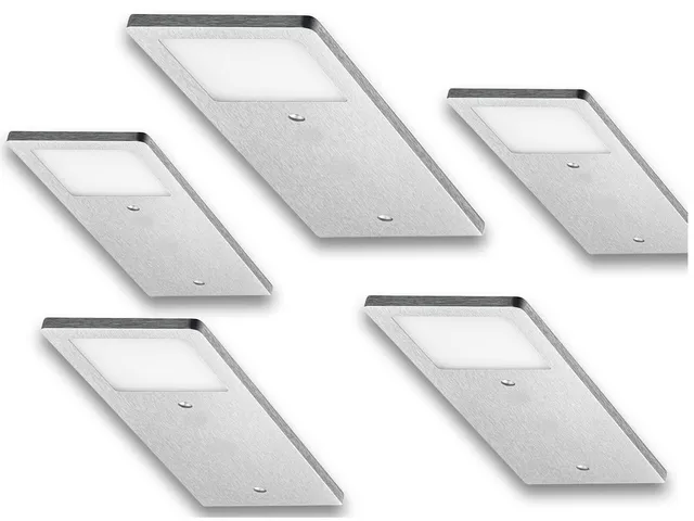 h-fele-loox5-led-3100-connect-mesh-unterbauleuchte-833-77-463-silberfarben-5er-s image 1