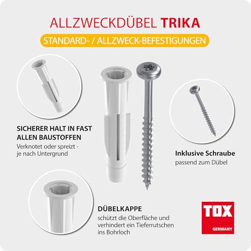 tox-trika-allzweckd-bel-set-mit-schrauben-ph-5-tlg-steinbohrersatz-011909048 image 7