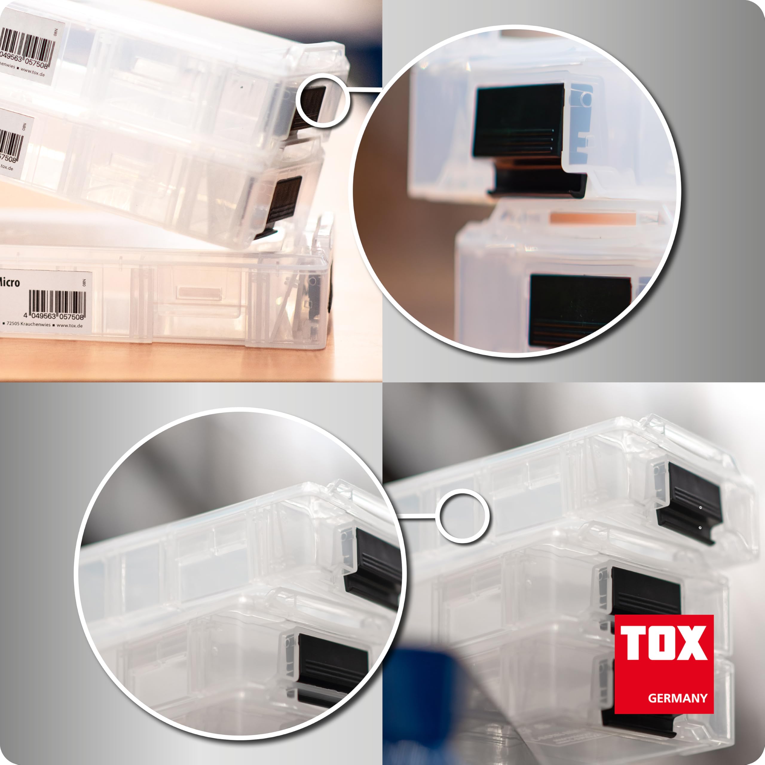 tox-l-boxx-micro-sortierbox-transparent-l-boxx-fix-clip-2-stk image 3