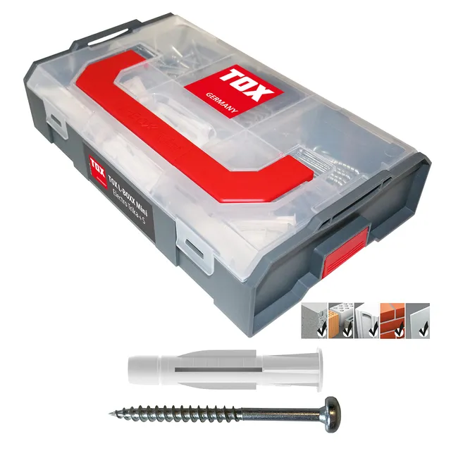 tox-l-boxx-mini-electro-trika-s-sortiment-232-teilig image 1